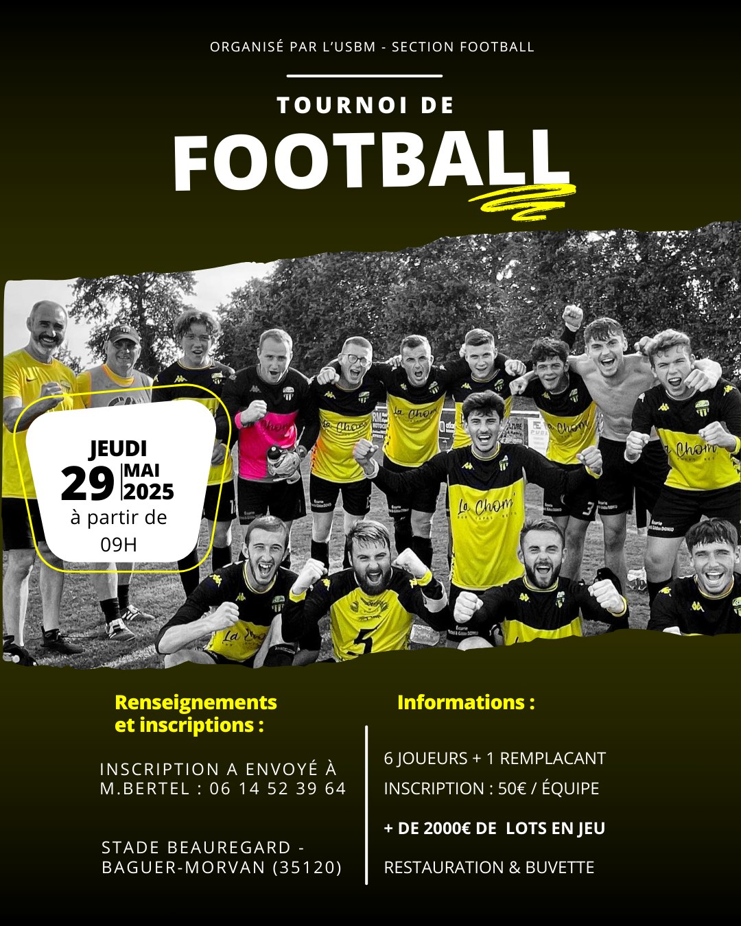 GJPM  - L’ASCENSION DU FOOT – USBM 2025